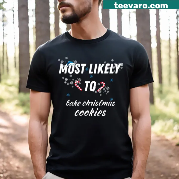 Funny T-shirt with Christmas baking theme