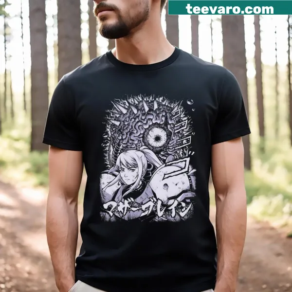 Edgy graphic design representing space horror theme