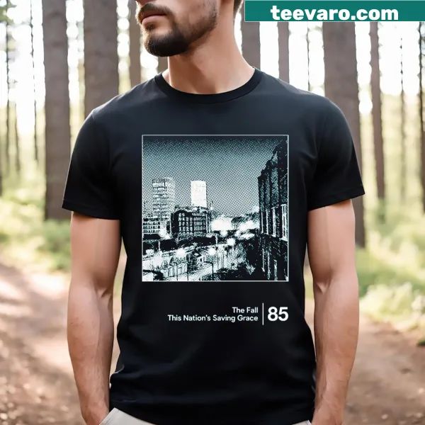 Minimalist graphic T-shirt celebrating autumn theme