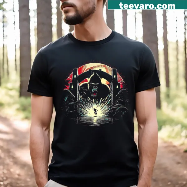 King Kong-themed T-shirt with iconic movie phrase