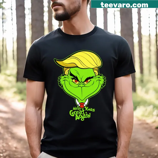 Humorous Christmas T-shirt with playful phrase design