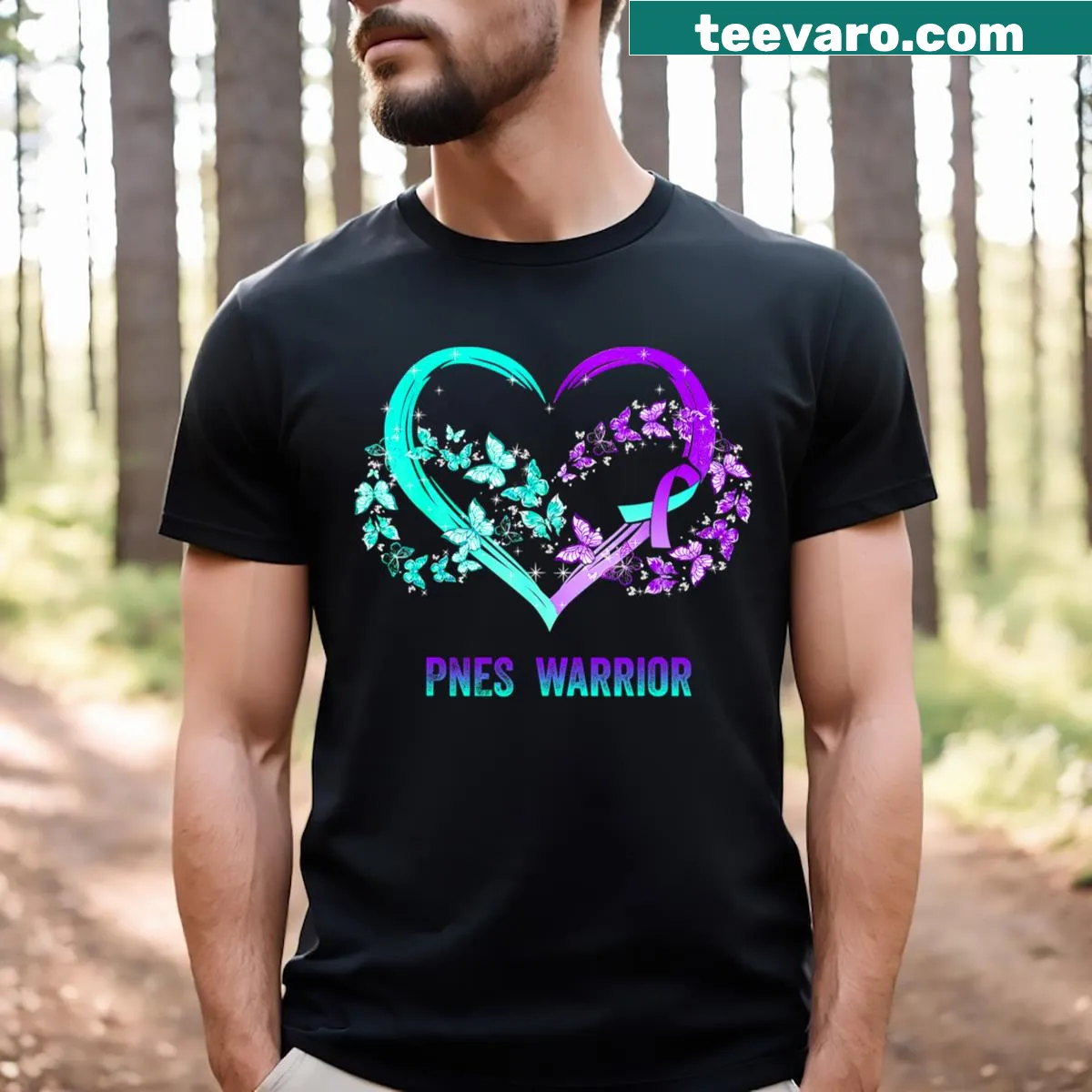 T-shirt celebrating resilience and strength for dads — on a men's t-shirt