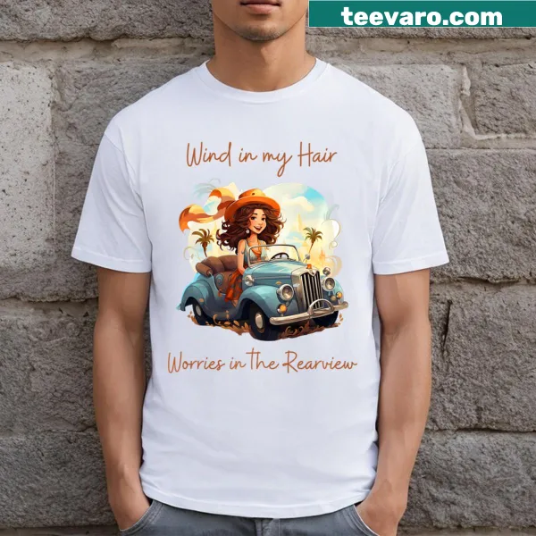 Inspirational t-shirt featuring a saying about freedom and positivity.