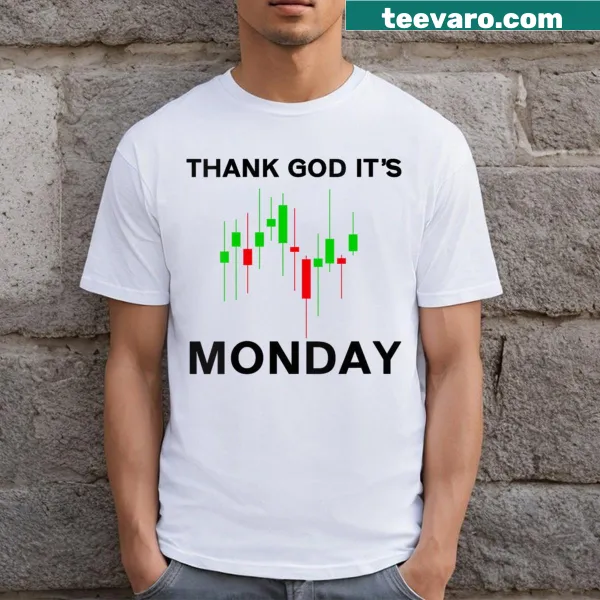 Funny V-neck shirt for female stock market traders with chart design