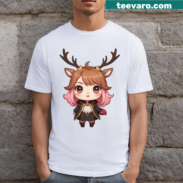 Cute Halloween t-shirt featuring a happy witch design
