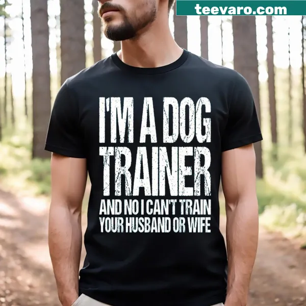 Simple Pet Trainer t-shirt celebrating pet training profession