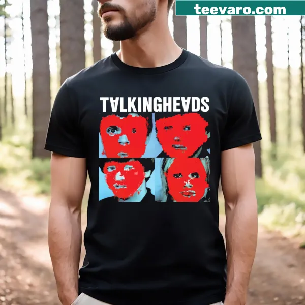 Minimalist t-shirt with the phrase Remain In Light in simple typography