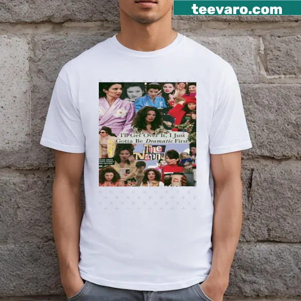 Nostalgic The Nanny graphic T-shirt with fun typography