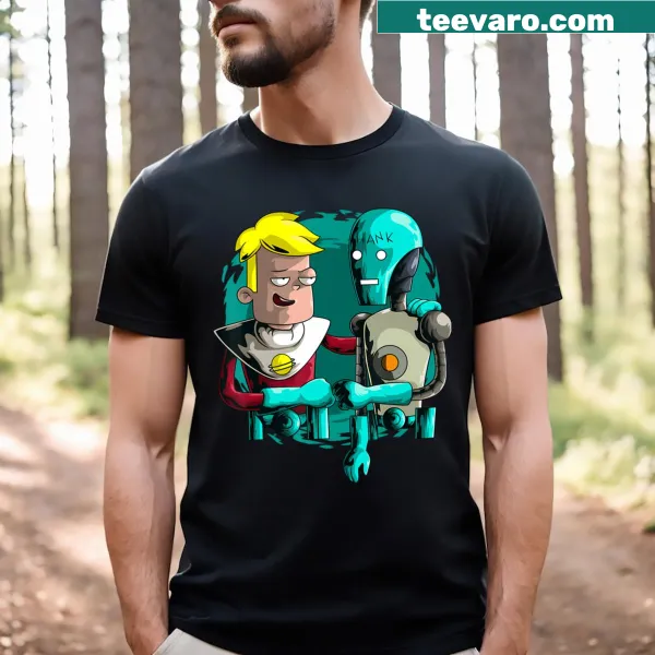Vintage Anime Manga graphic T-shirt with retro design