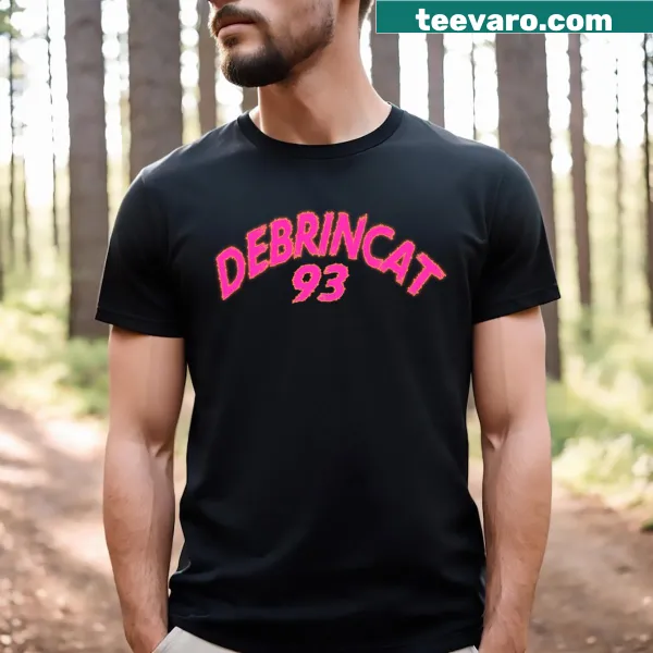 Alex Debrincat t-shirt featuring the player's name in bold typography