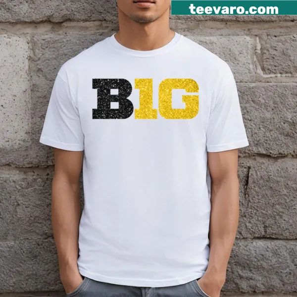 Big Ten logo t-shirt representing Iowa team spirit