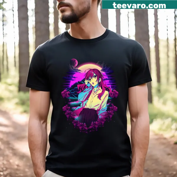 T-shirt featuring whimsical characters from The Horimiya Universe