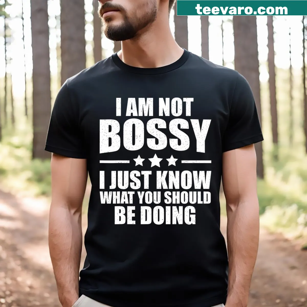 Sarcastic sayings printed on a t-shirt for men — on a men's t-shirt