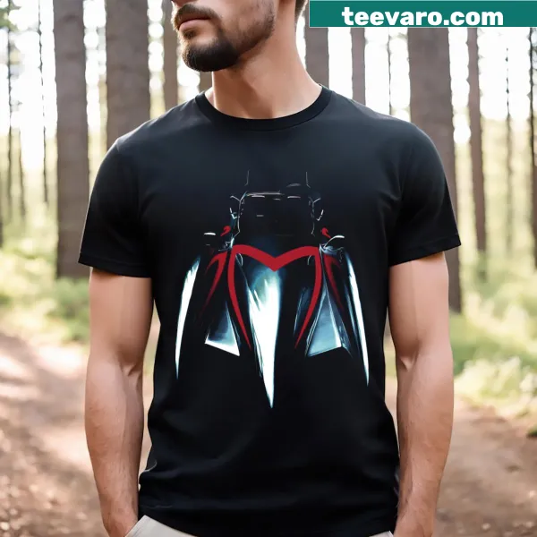 Mach 5 From The Dark Of Night T-shirt featuring a retro vehicle graphic