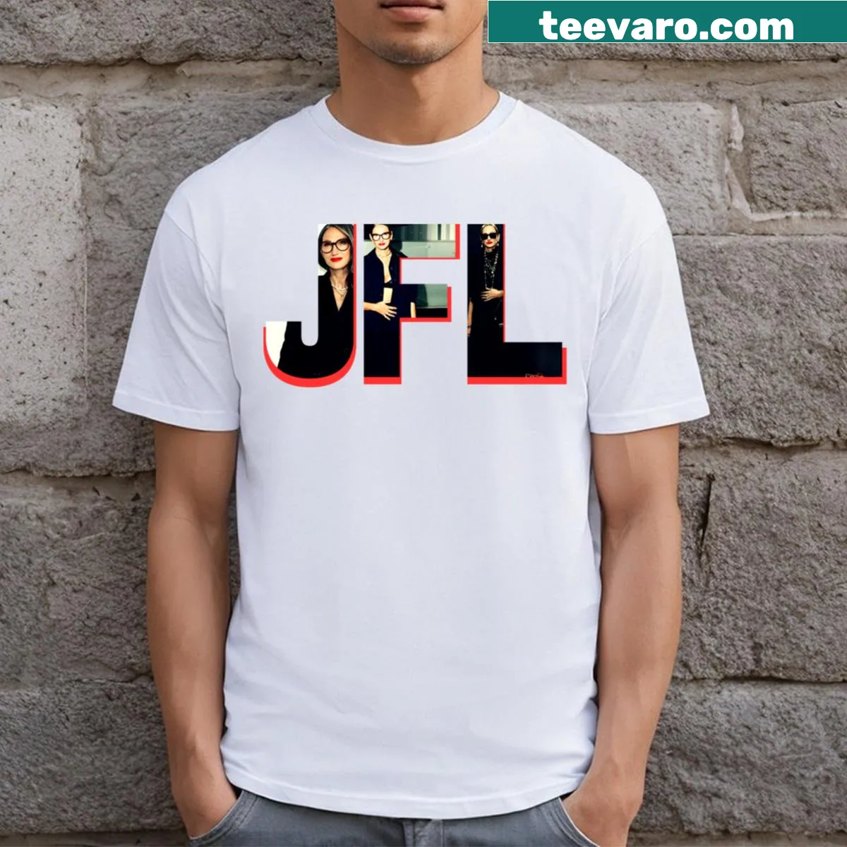 Clever Rhony Reboot graphic on a humorous t-shirt — on a men's t-shirt
