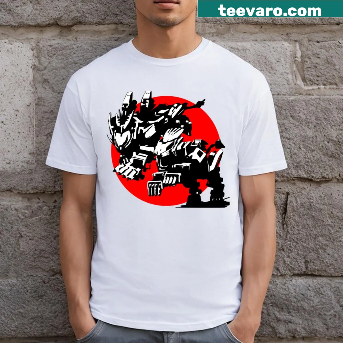 Cartoon design of Zoid Pina Badua on a T-shirt. — on a men's t-shirt