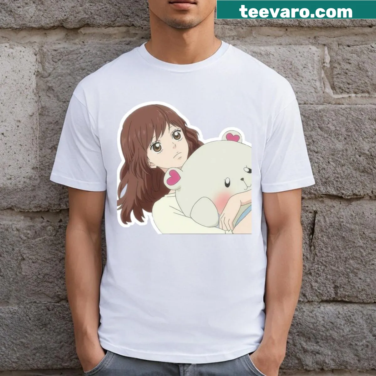 T-shirt inspired by Ao Haru Ride anime and manga series — on a men's t-shirt