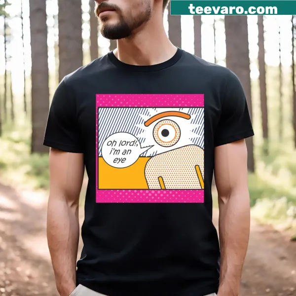 Artistic eye illustration inspired by pop art and sci-fi.