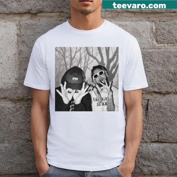 Edgy music T-shirt featuring 'Uicideboy Scoop' graphic