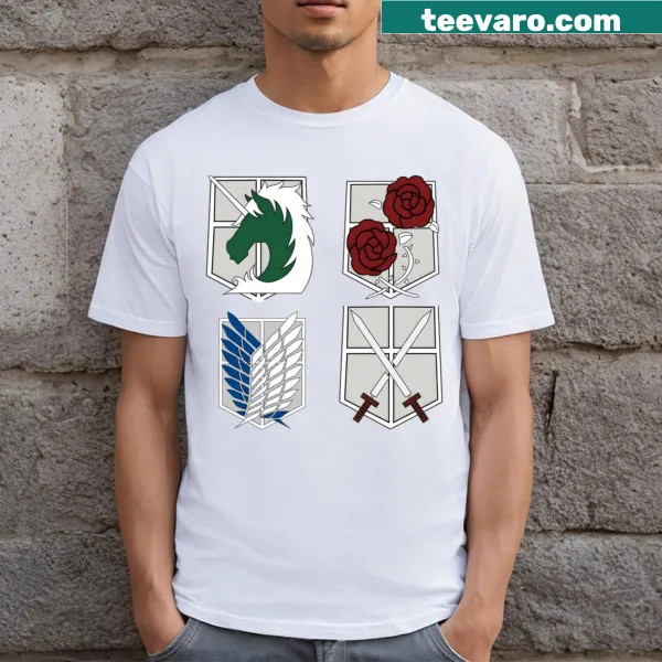 Minimalist typography featuring beautiful logos on a t-shirt