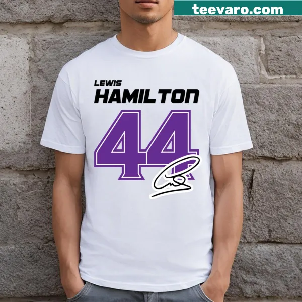 F1 T-shirt featuring Lewis Hamilton's number 44