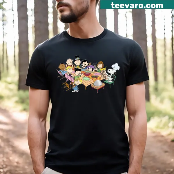 Thanksgiving-themed Happy Turkey Day T-shirt with playful turkey graphic