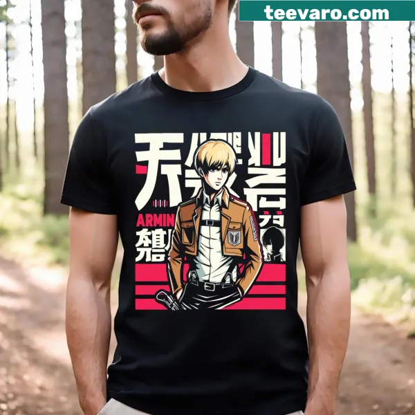 Illustration of Armin Arlert from Attack on Titan