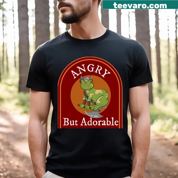 Cartoon graphic of a Barbarian Frog on T-shirt