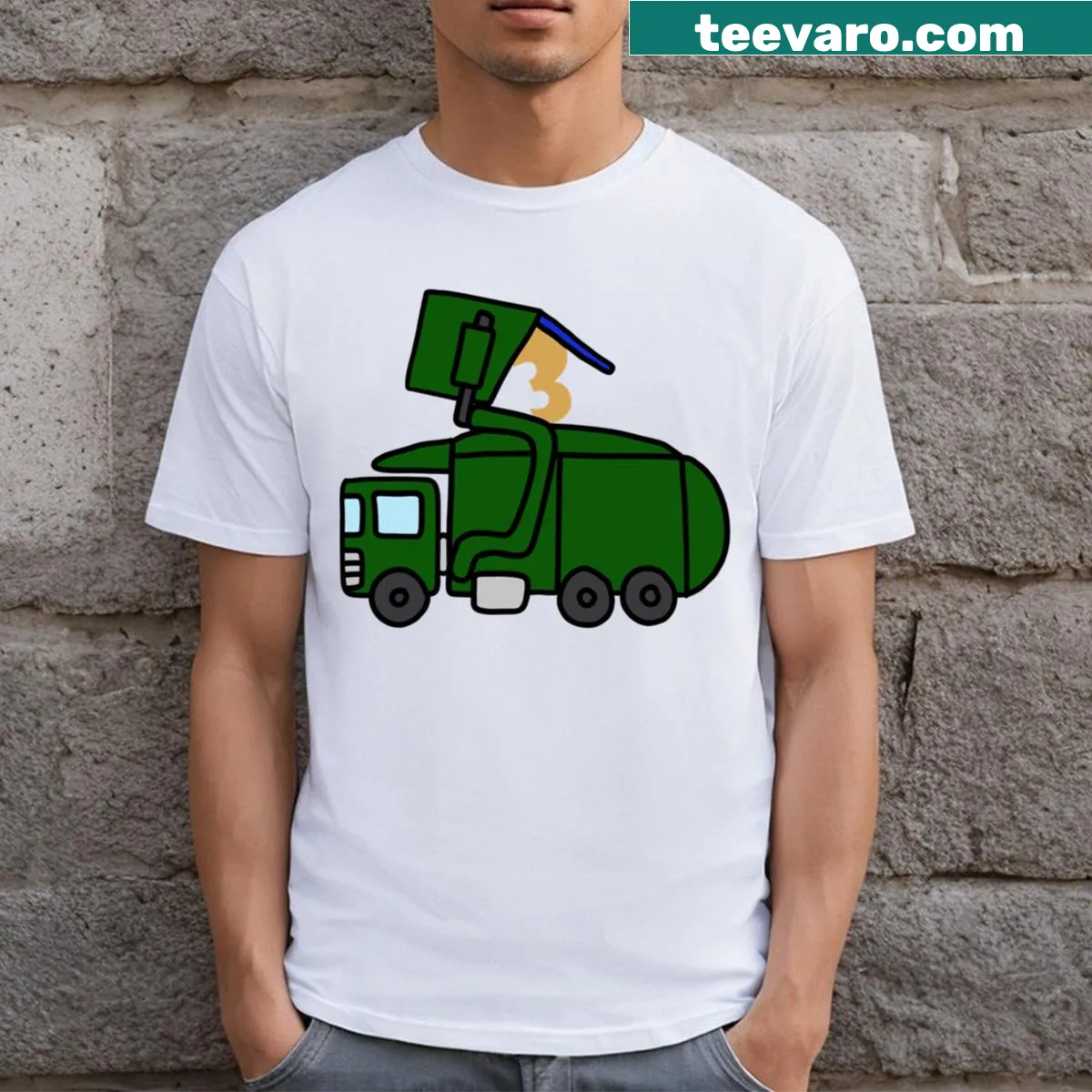Eerie illustration on a ghastly T-shirt, perfect for spooky enthusiasts — on a men's t-shirt