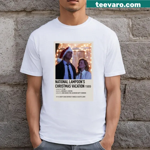 T-shirt featuring characters from National Lampoon's Christmas Vacation