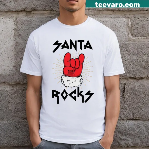 Santa Rocky graphic inspired by National Lampoon's Christmas Vacation