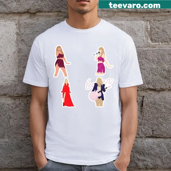 Essential t-shirt featuring typography for The Eras Tour