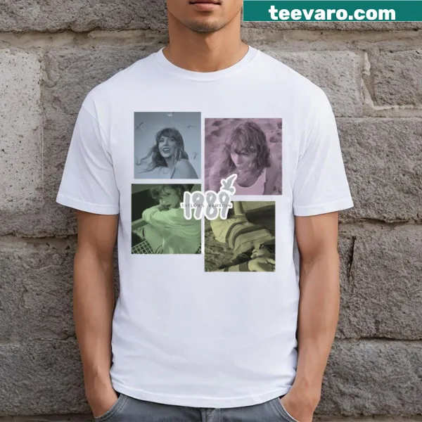 T-shirt featuring the cover of Taylor Swift's '1989' album