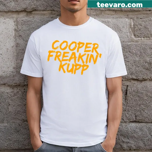 Los Angeles Rams T-shirt featuring Cooper Kupp's name