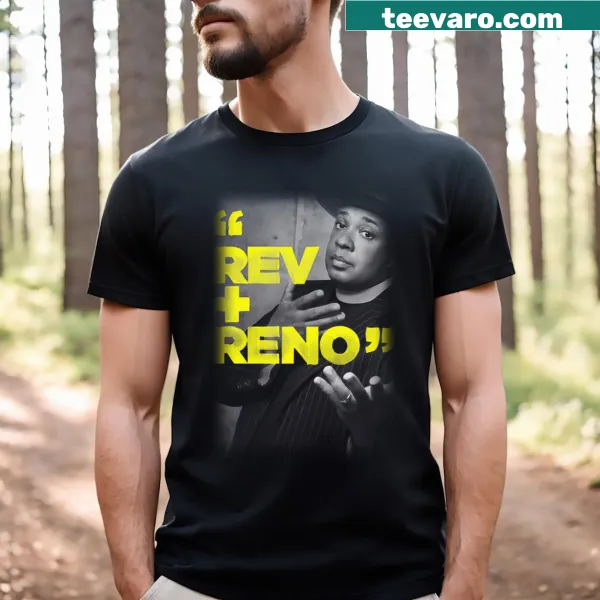 Typography design celebrating renovation work on a t-shirt