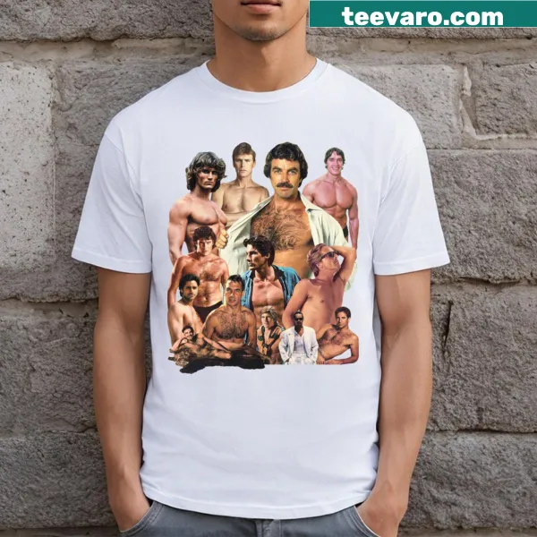 Vintage graphic celebrating the 80s on a T-shirt