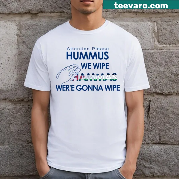 Typography design expressing solidarity with Israel on a T-shirt