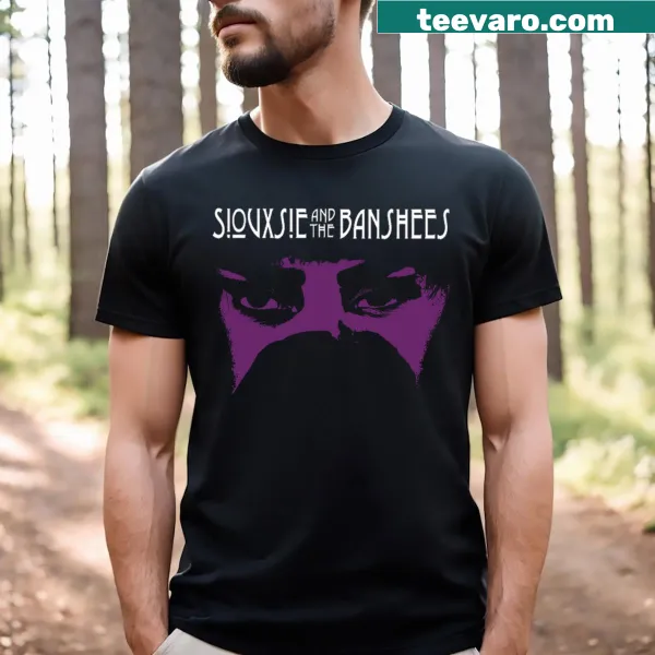 Vintage Punk Siouxie T-shirt with distressed graphic