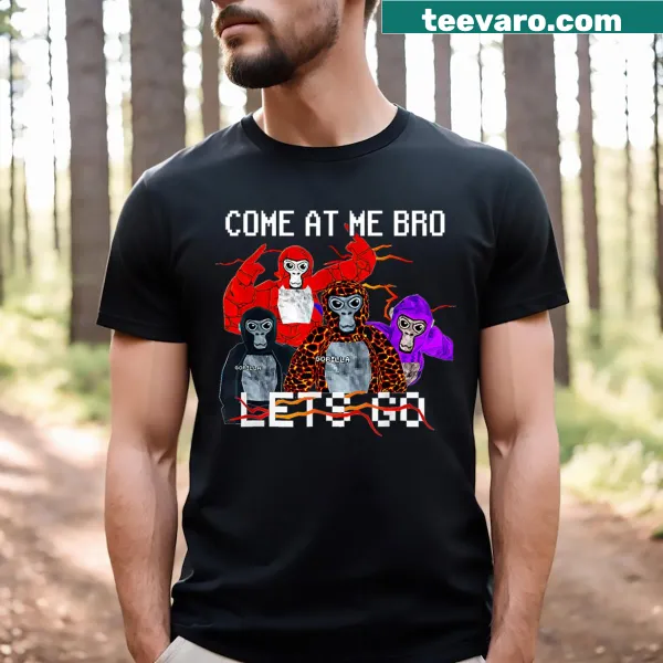 Gorilla Monke graphic T-shirt for gamers