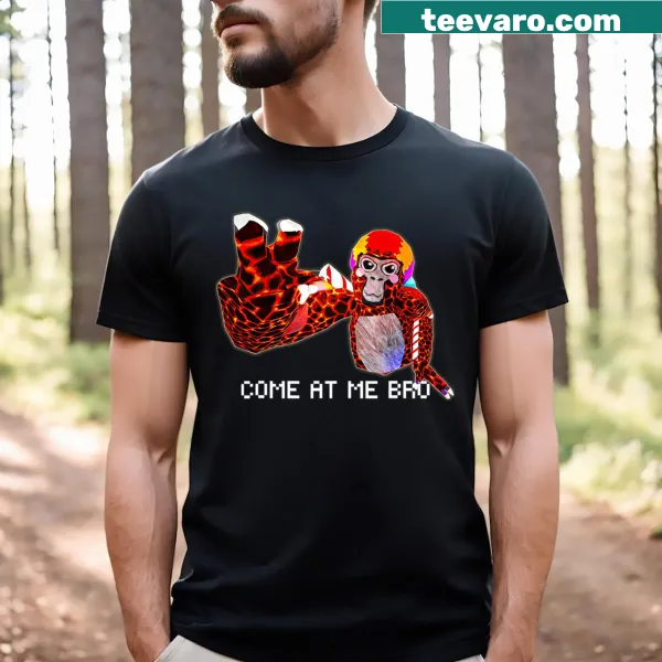 Gorilla Christmas T-shirt for kids with gaming theme