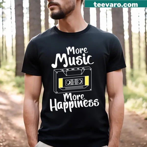 Inspirational music quote t-shirt