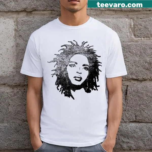 Miseducation Of Lauryn Hill t-shirt featuring the album title in classic font