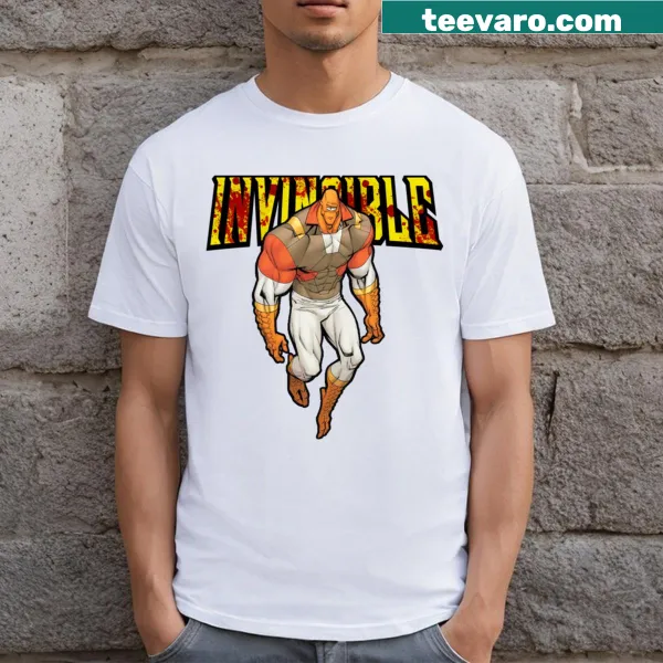 Illustrated T-shirt of Allen the Alien in action