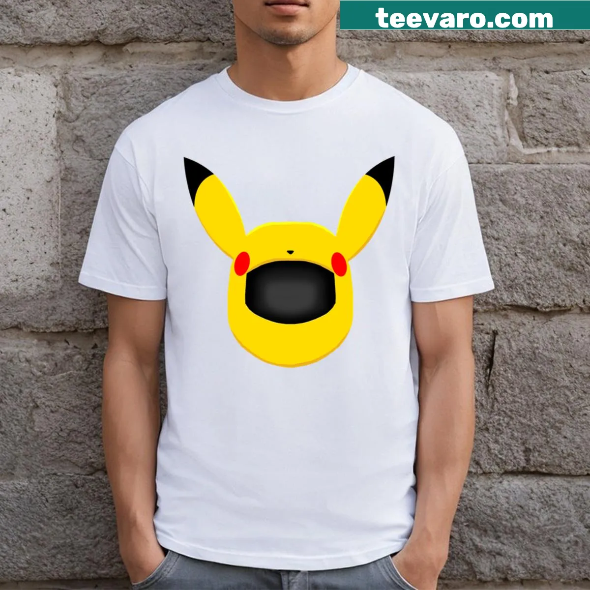 T-shirt with 'Cruising Buddy Cover' text, perfect for travelers — on a men's t-shirt
