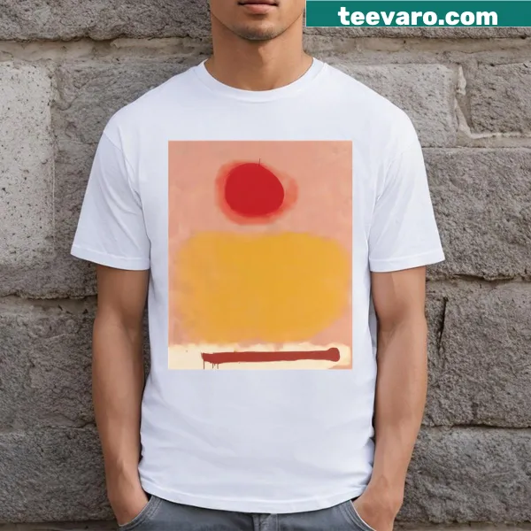Art-inspired shirt featuring design related to Adolph Gottlieb.