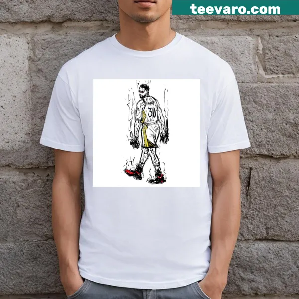 Bold graphic Black Flame t-shirt with stylized flame design