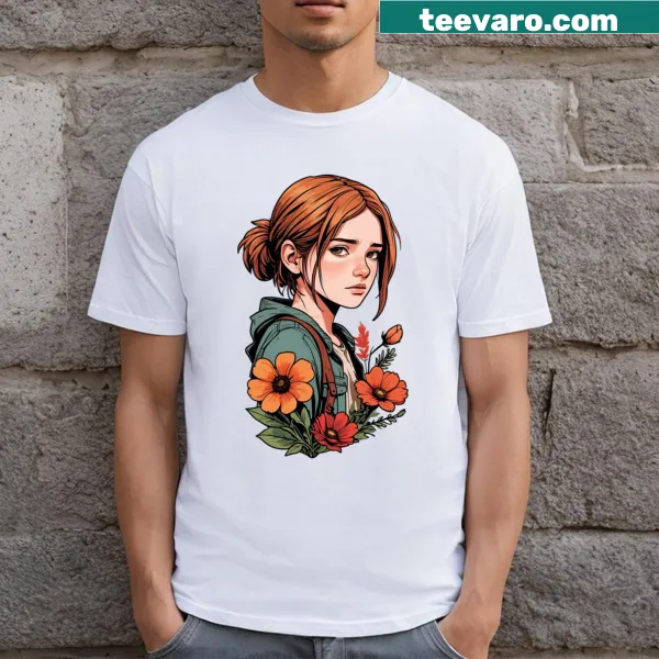 Minimalist t-shirt featuring the name 'Ellie' in elegant text