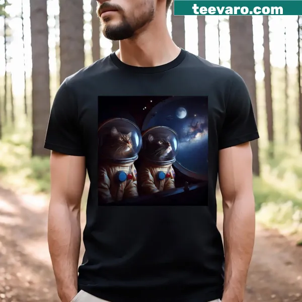 Cute T-shirt with a graphic of graceful dog paws