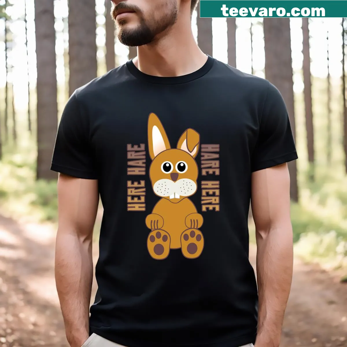 Funny typography design inspired by cult movies on a t-shirt — on a men's t-shirt