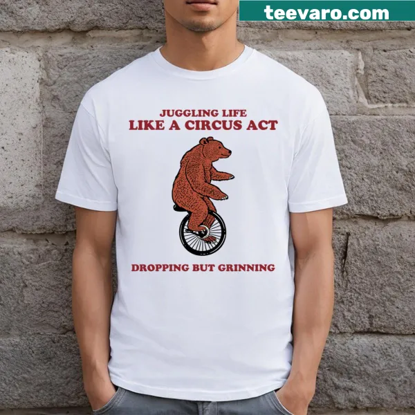 Funny T-shirt with the phrase Its Fine Im Fine Everything Is Fine
